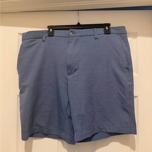 Callaway Blue Flat Front Performance Golf Shorts